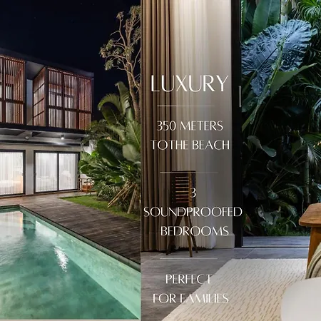 New Luxe 3Br Beach Villa I Soundproof I Kids Stay Free I Huge Parking I 7 M Pool Canggu  Exterior photo