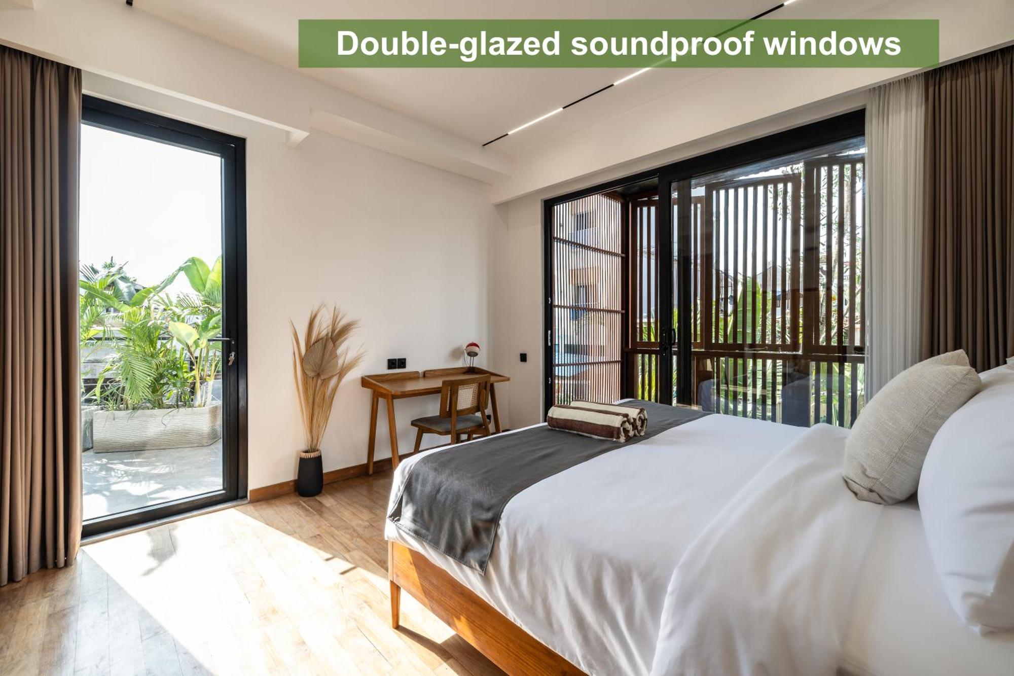 विला New Luxe 3br I Soundproof I Kids Free I Huge Parking I 7 M Pool Canggu (Bali)